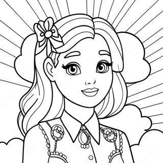 Rainbow High Bella Coloring Page 21502-19954