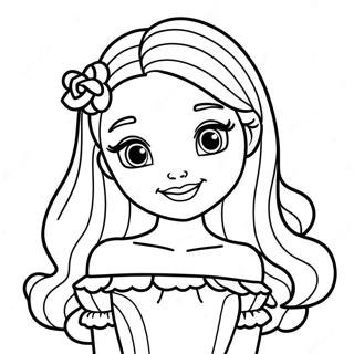 Rainbow High Bella Coloring Page 21502-19955