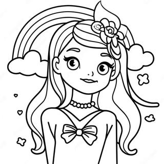 Rainbow High Bella Coloring Page 21502-19956