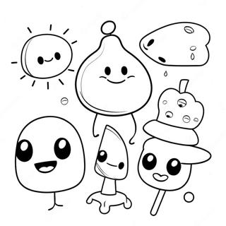 Bfdi Coloring Page 2151-1762