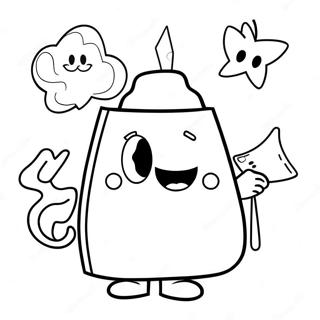 Bfdi Coloring Page 2151-1764