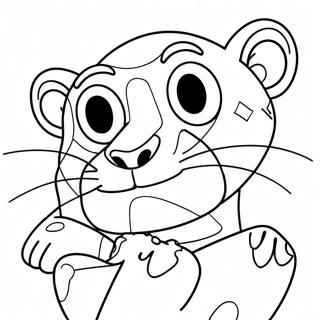 Pink Panther Coloring Page 21542-19842