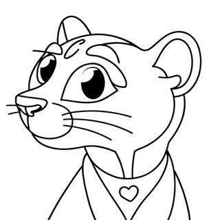 Pink Panther Coloring Page 21542-19988