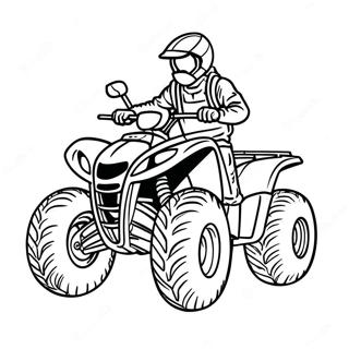 Atv Coloring Pages