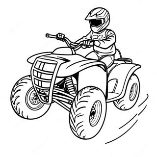 Cool Atv Racing Coloring Page 21553-19853