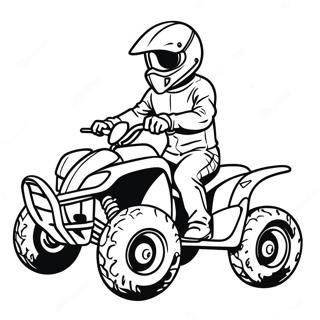 Cool Atv Racing Coloring Page 21553-19855