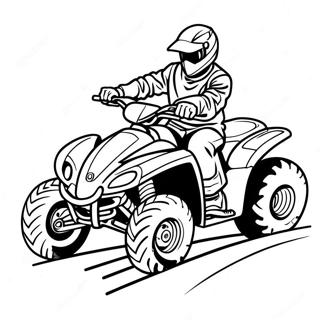 Cool Atv Racing Coloring Page 21553-19856