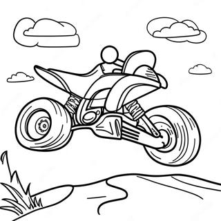 Cool Atv Racing Coloring Page 21553-19997