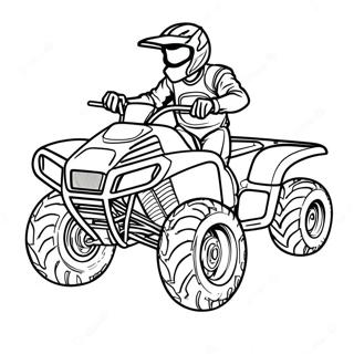 Cool Atv Racing Coloring Page 21553-19998