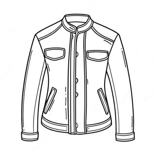 Jacket Coloring Pages