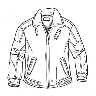 Jacket Coloring Page 21572-20010