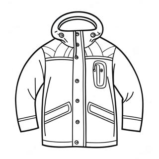 Winter Jacket Coloring Page 21573-19872