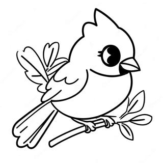 Cardinals Coloring Page 21582-20018