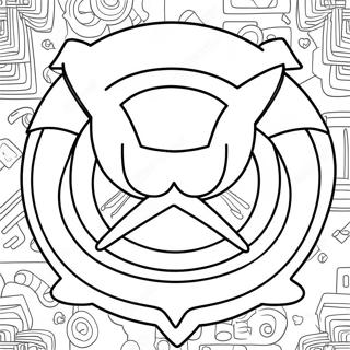 Overwatch Logo Coloring Page 21592-20026