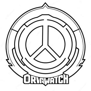 Overwatch Logo Coloring Page 21592-20027