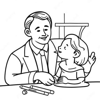 Father's Day Coloring Pages