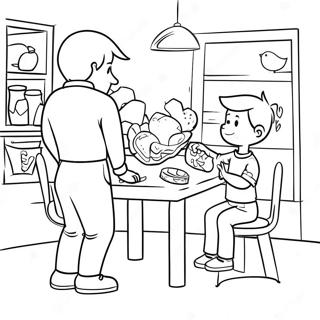 Making Good Choices Coloring Page 21622-19908