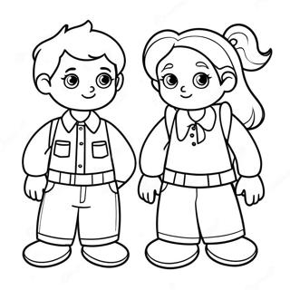 Colorful Choices For Kids Coloring Page 21623-19909