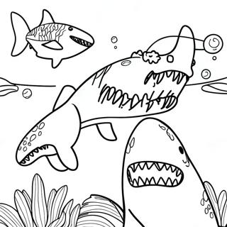 Jaws Coloring Page 21632-19914