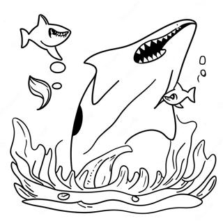 Jaws Coloring Page 21632-20059