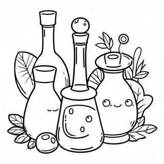 Potions Coloring Page 21642-20065