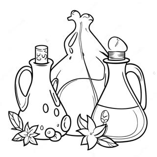 Potions Coloring Page 21642-20067