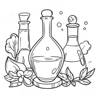 Potions Coloring Page 21642-20068