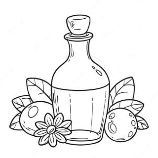 Magical Potion Bottle Coloring Page 21643-19925