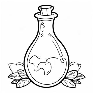 Magical Potion Bottle Coloring Page 21643-19926