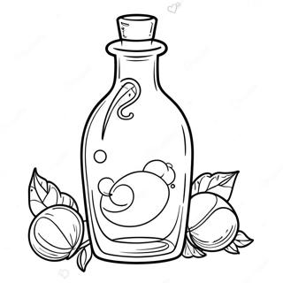 Magical Potion Bottle Coloring Page 21643-20069