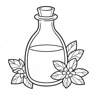 Magical Potion Bottle Coloring Page 21643-20070