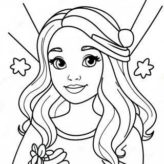 Skyler From Rainbow High Coloring Page 21672-20091