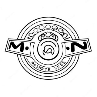 Mini Brand Logo Coloring Page 21683-20102