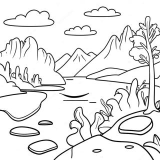 Lake App Coloring Page 21702-20116