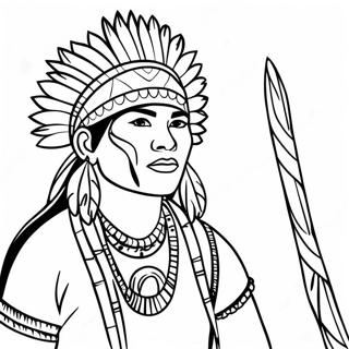 Indigenous Peoples Day Coloring Pages