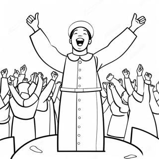 Praise And Worship Coloring Page 21722-20130