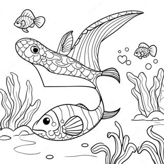 Seawing Coloring Page 21742-20148