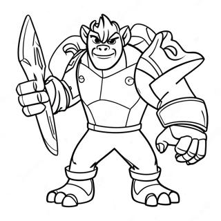 Trollhunters Coloring Page 21762-20163