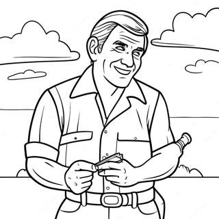 Jim Lake Jr In Action Coloring Page 21763-20165