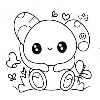 Kawaii Cute Doodle Coloring Pages