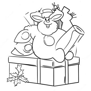 Christmas Story Coloring Page 21802-20194