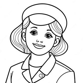 Nurse Coloring Page 21812-20202