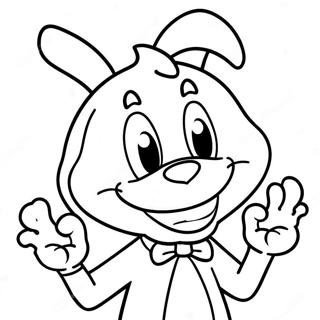 Yakko Warner In A Funny Pose Coloring Page 21893-20270