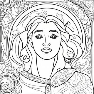 Golden Touch Midas Coloring Page 21903-20278