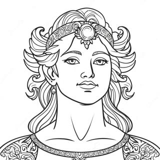 Golden Touch Midas Coloring Page 21903-20279