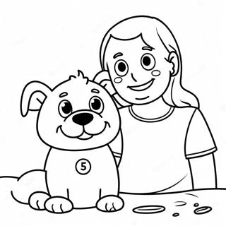 Steve And Maggie Coloring Page 21912-20282