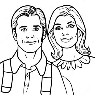 Steve And Maggie Coloring Page 21912-20284