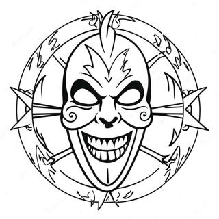 Slipknot Logo Coloring Page 21922-20292