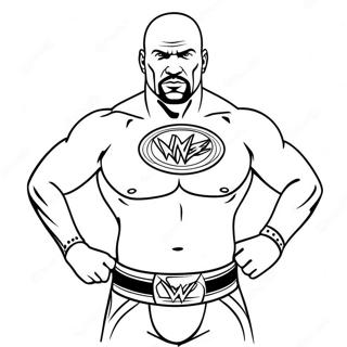 Wwe Coloring Page 21942-20308