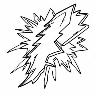 Lightning Bolt Coloring Page 21964-20318